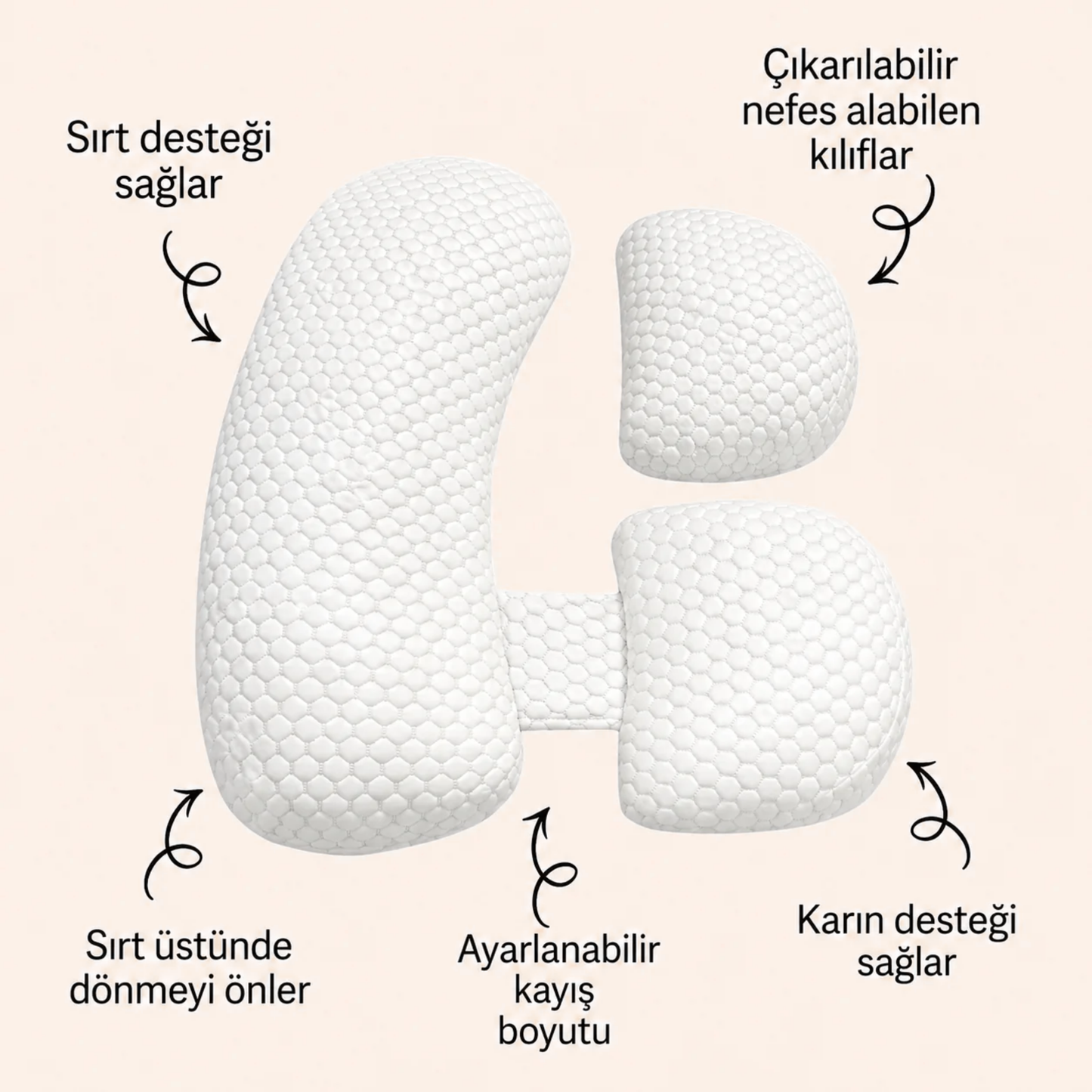 Nuvira® - Yeni Nesil Hamile Yastığı